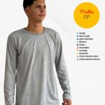 Camisa Básica Manga Longa Masculina